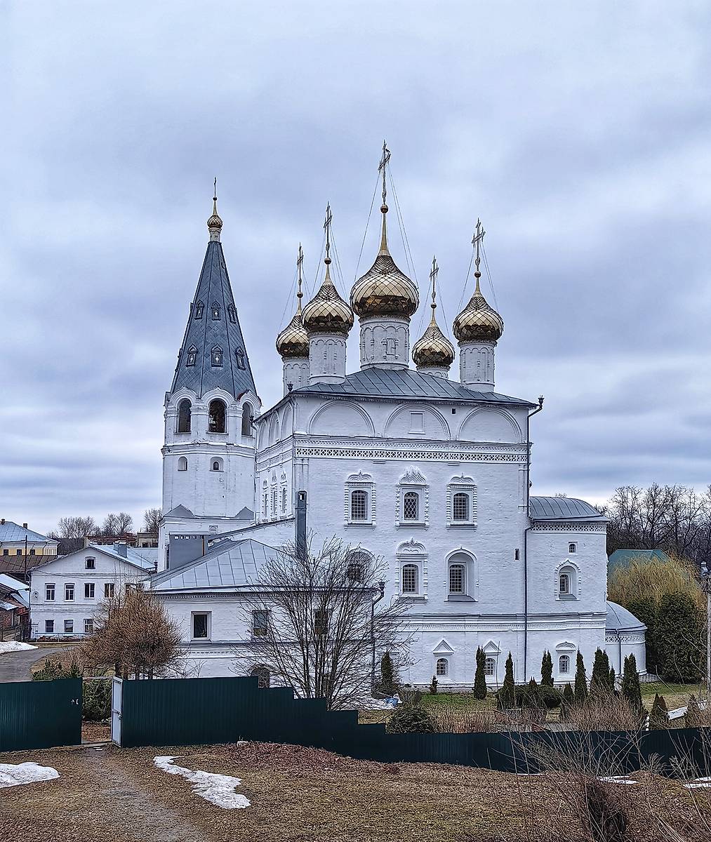 фасады. Благовещенский монастырь. Собор Благовещения Пресвятой Богородицы с колокольней, Вязники (Вязниковский район, Владимирская область)