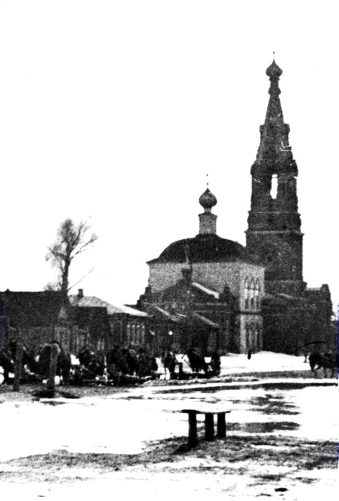 Церковь Воскресения Христова и Михаила Архангела, Касимов (Касимовский район и г. Касимов, Рязанская область). архивная фотография, фото с сайта http://www.skyscrapercity.com/showthread.php?p=131910830