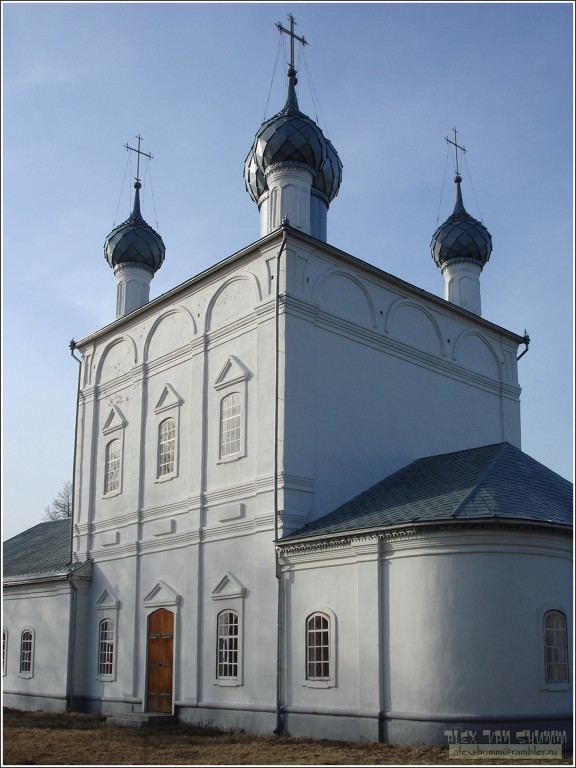 Вязники. Церковь Троицы Живоначальной. фасады
