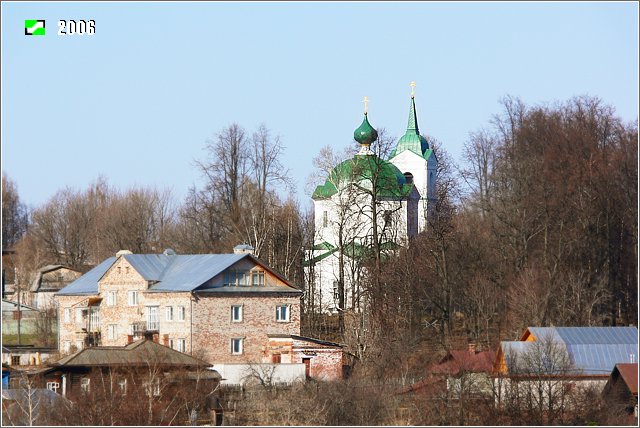 Вязники. Церковь Покрова Пресвятой Богородицы. общий вид в ландшафте, Общий вид с востока