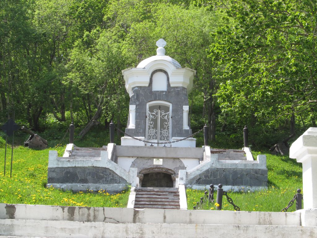 Петропавловск-Камчатский. Часовня в память погибших при обороне города в 1854 году. фасады