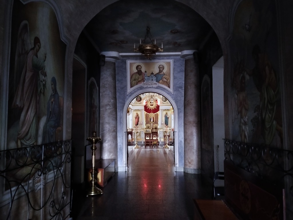 Церковь Петра и Павла в Петровском-Лобанове, Химки (Химкинский городской округ, Московская область). интерьер и убранство, общий вид интерьера