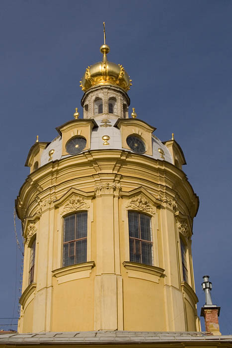 Собор Петра и Павла, Петроградский район (Санкт-Петербург, г. Санкт-Петербург). архитектурные детали, Главка Петропавловского собора