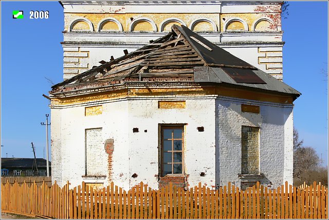 Церковь Михаила Архангела, Сарыево (Вязниковский район, Владимирская область). фасады, Апсида