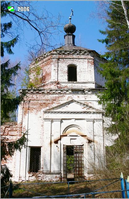 Озёрки (погост Николо-Дебри). Церковь Николая Чудотворца. фасады, Южный фасад основного объема