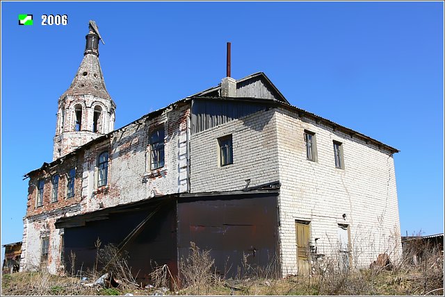 Шустово. Церковь Димитрия Солунского. фасады, Вид с юго-востока