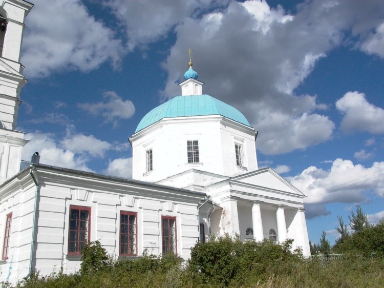 Церковь Рождества Пресвятой Богородицы, Вселуки (Пеновский район, Тверская область). фасады, Церковь Рождества Богородицы