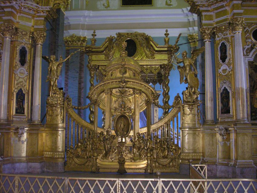 Собор Петра и Павла, Петроградский район (Санкт-Петербург, г. Санкт-Петербург). интерьер и убранство