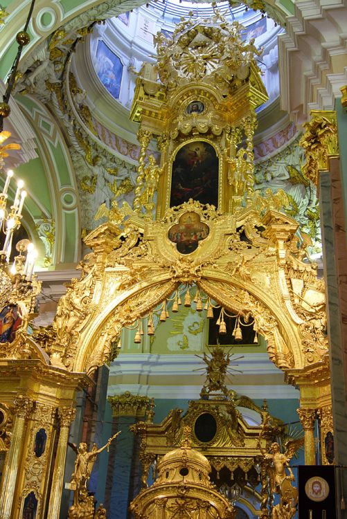 Собор Петра и Павла, Петроградский район (Санкт-Петербург, г. Санкт-Петербург). интерьер и убранство