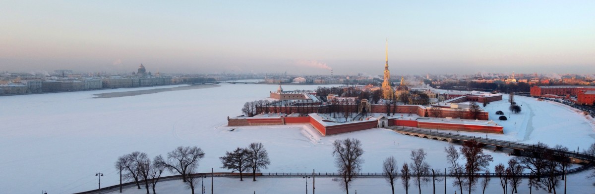 Собор Петра и Павла, Петроградский район (Санкт-Петербург, г. Санкт-Петербург). общий вид в ландшафте