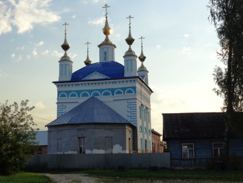 Сарыево. Церковь Михаила Архангела. фасады, Внешне восстановление церкви практически завершено