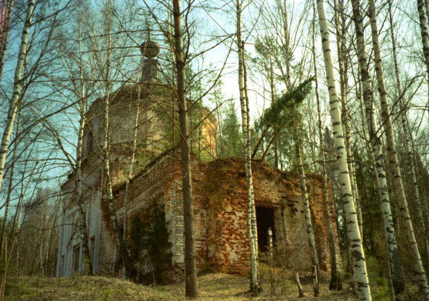 Озёрки (погост Николо-Дебри). Церковь Николая Чудотворца. фасады, северо-западный фасад