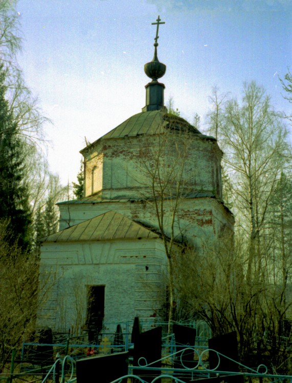 Озёрки (погост Николо-Дебри). Церковь Николая Чудотворца. фасады, восточный фасад