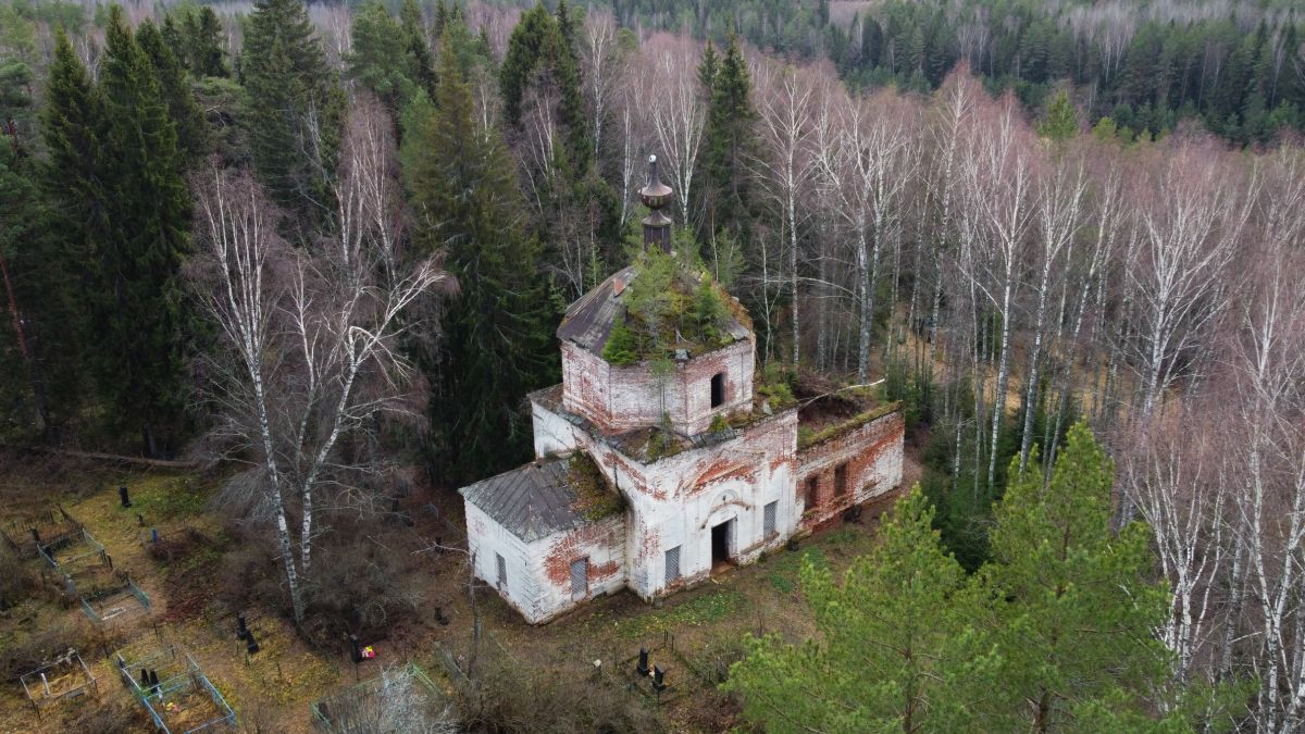 Церковь Николая Чудотворца, Озёрки (погост Николо-Дебри) (Вязниковский район, Владимирская область). фасады