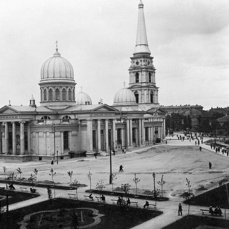 Одесса. Кафедральный собор Спаса Преображения. архивная фотография