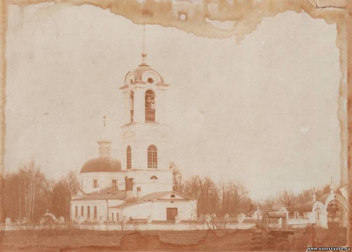 Барское Татарово. Церковь Покрова Пресвятой Богородицы. архивная фотография