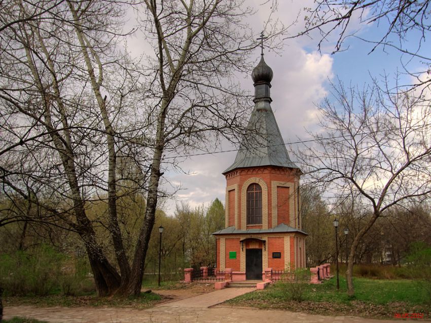 Часовня Нила Столобенского, Осташков (Осташковский городской округ, Тверская область). общий вид в ландшафте