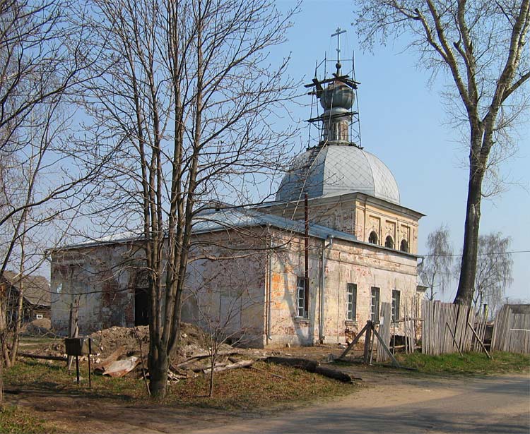 Тверь. Церковь Сергия Радонежского. документальные фотографии, Вид с юго-запада