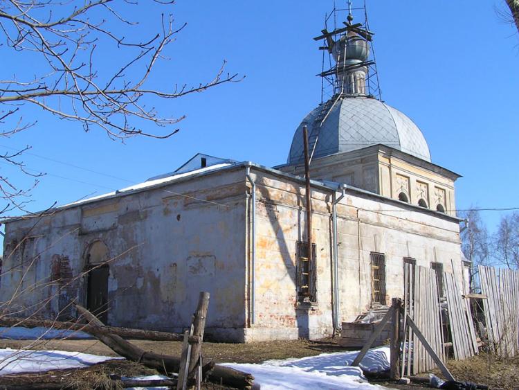 Тверь. Церковь Сергия Радонежского. документальные фотографии