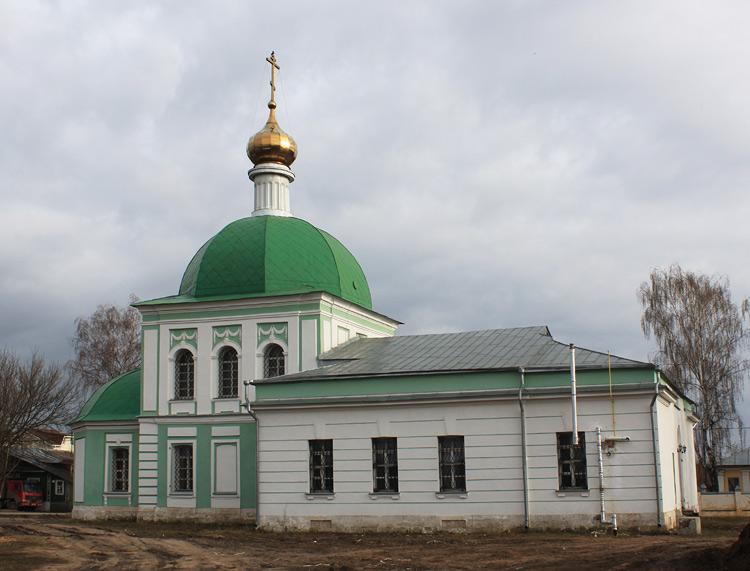 Тверь. Церковь Сергия Радонежского. фасады, Вид с северо-запада