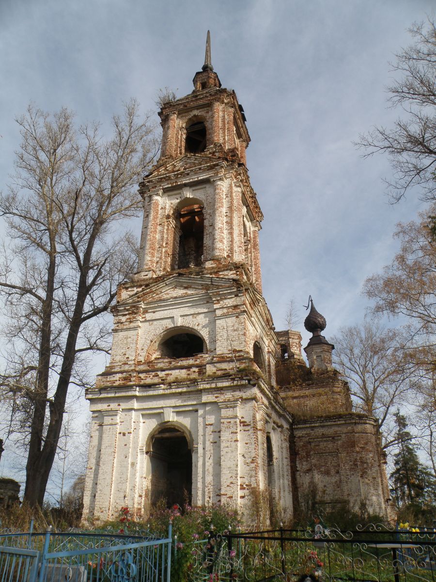 Церковь Воскресения Христова, Залужье (Судиславский район, Костромская область). фасады