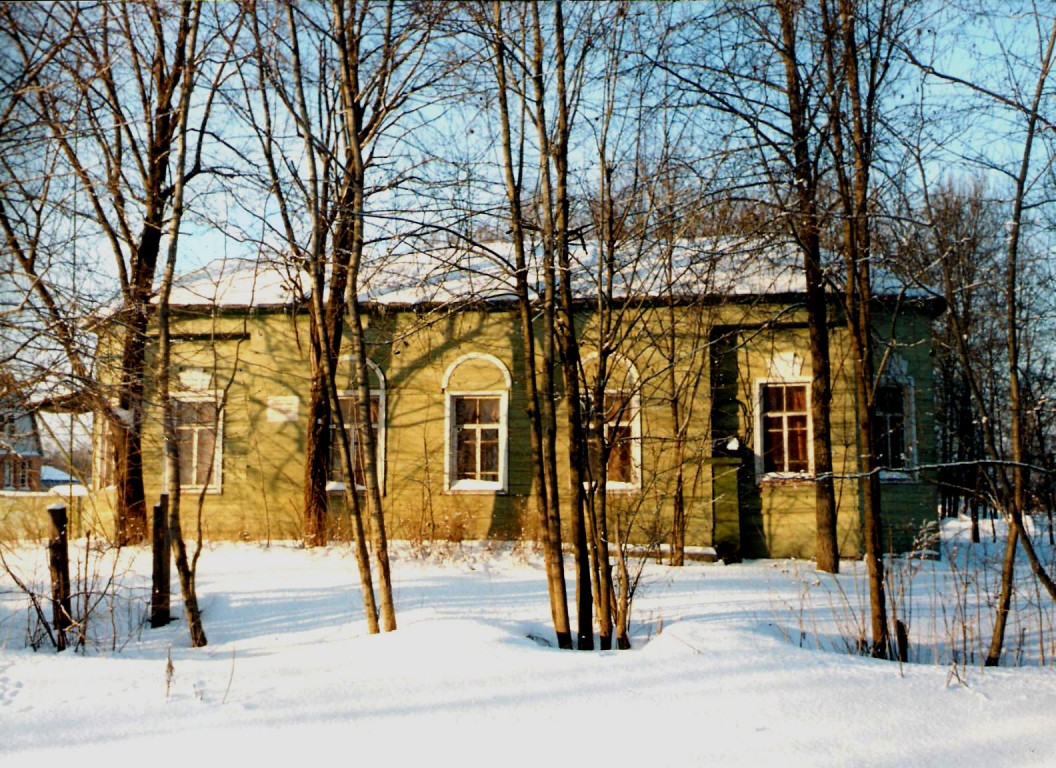 Муханки. Церковь Спаса Нерукотворного Образа. фасады, отсканировано с моей фотографии 1996г.
