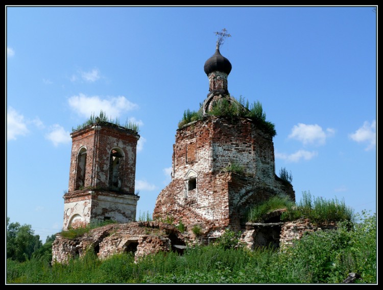 Суково. Церковь Казанской иконы Божией Матери. фасады