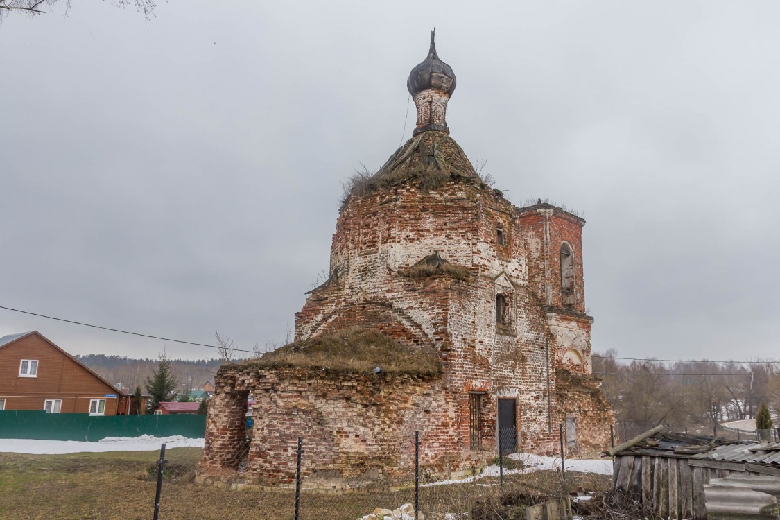 Суково. Церковь Казанской иконы Божией Матери. фасады, Вид с северо-востока