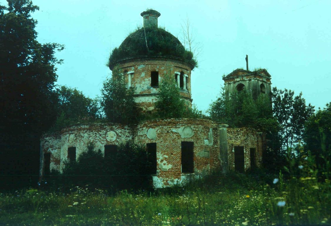 Алёшково. Церковь Успения Пресвятой Богородицы. фасады