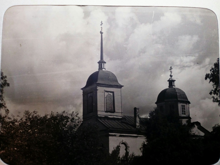 Удосолово. Церковь Михаила Архангела. архивная фотография, Частная коллекция. Фото 1920-х годов