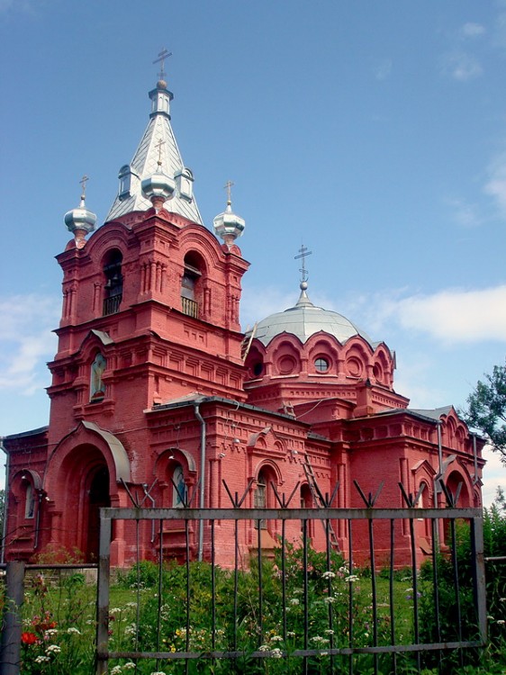 Котлы. Церковь Николая Чудотворца. фасады, Общий вид