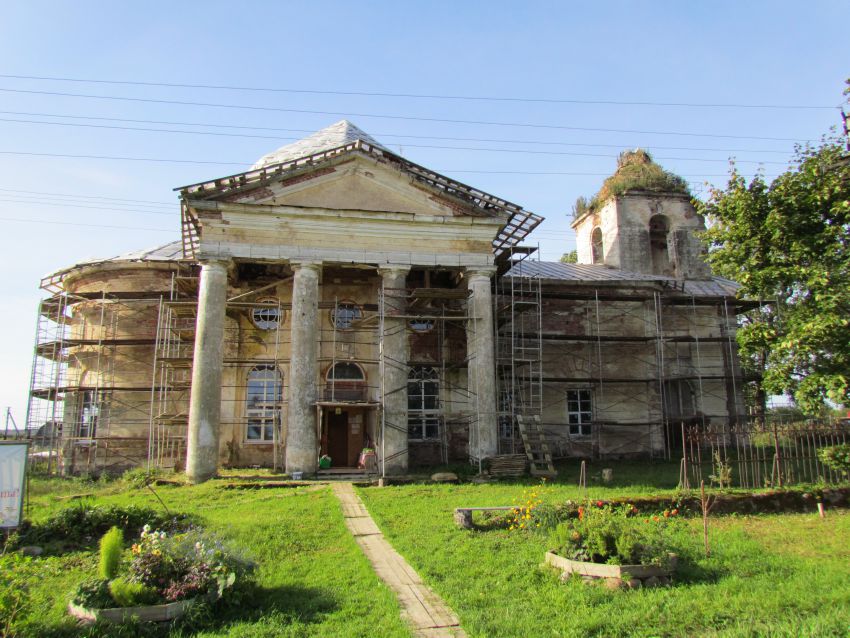 Дятлицы. Церковь Покрова Пресвятой Богородицы. фасады