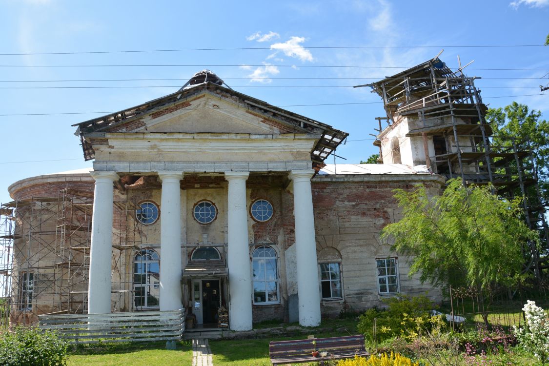 Дятлицы. Церковь Покрова Пресвятой Богородицы. фасады