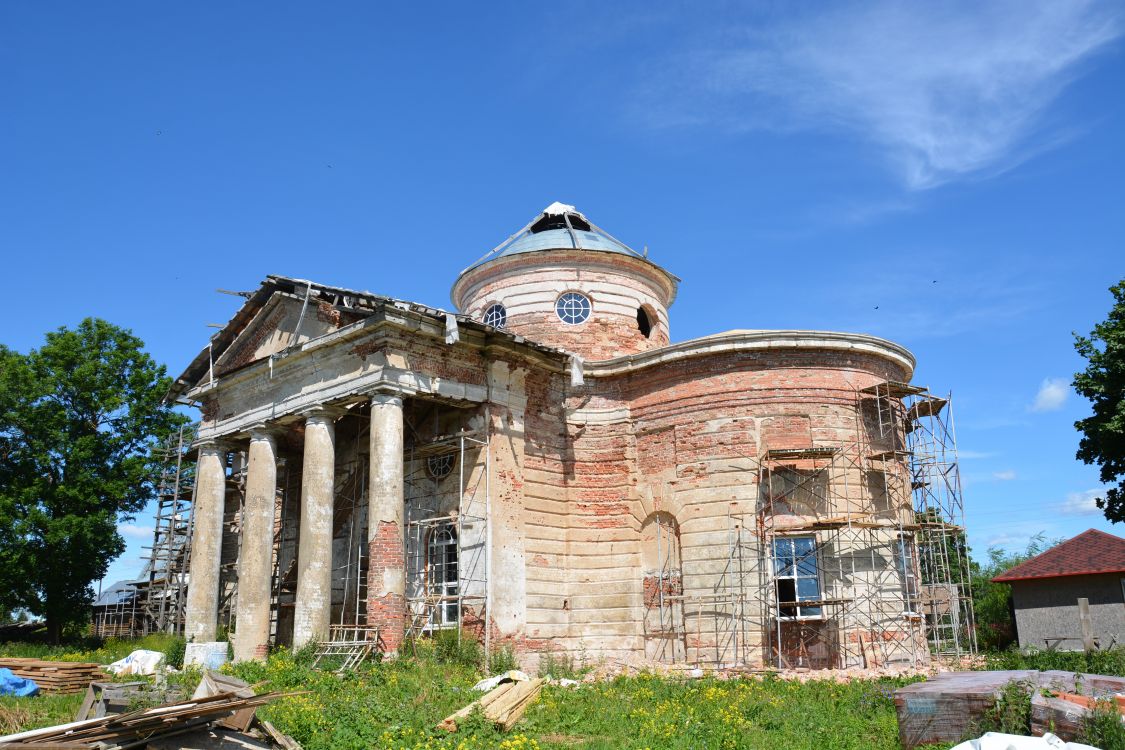 Дятлицы. Церковь Покрова Пресвятой Богородицы. фасады