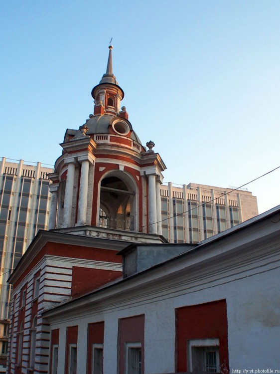 Знаменский монастырь. Колокольня, Тверской (Центральный административный округ (ЦАО), г. Москва). архитектурные детали