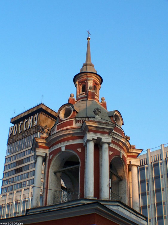 Знаменский монастырь. Колокольня, Тверской (Центральный административный округ (ЦАО), г. Москва). архитектурные детали