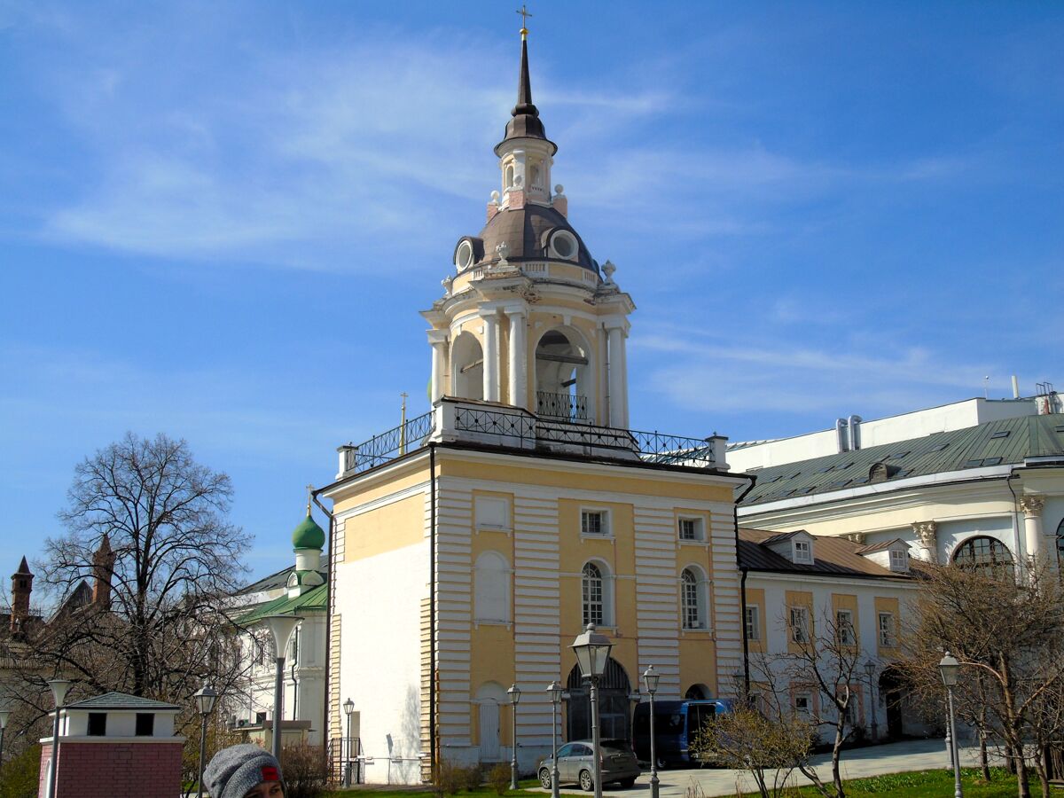 Знаменский монастырь. Колокольня, Тверской (Центральный административный округ (ЦАО), г. Москва). фасады