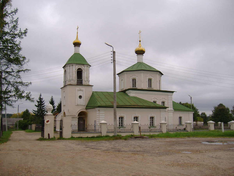 Власьево. Церковь Казанской иконы Божией Матери. фасады