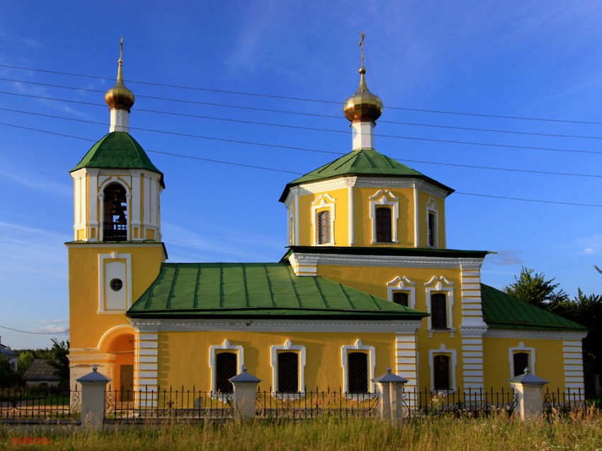 Власьево. Церковь Казанской иконы Божией Матери. фасады