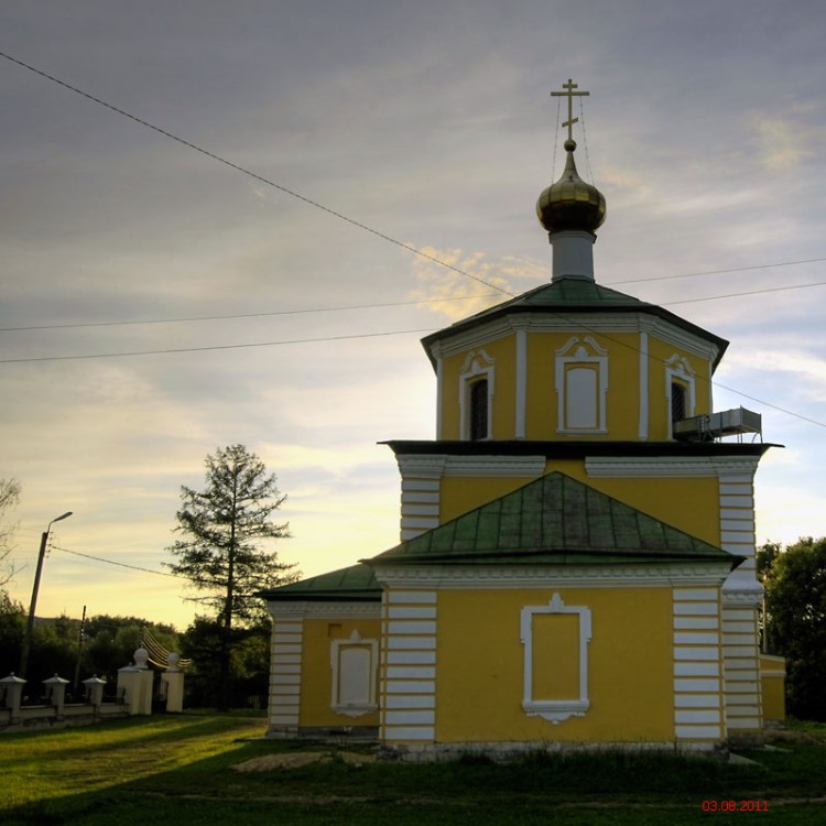 Власьево. Церковь Казанской иконы Божией Матери. фасады