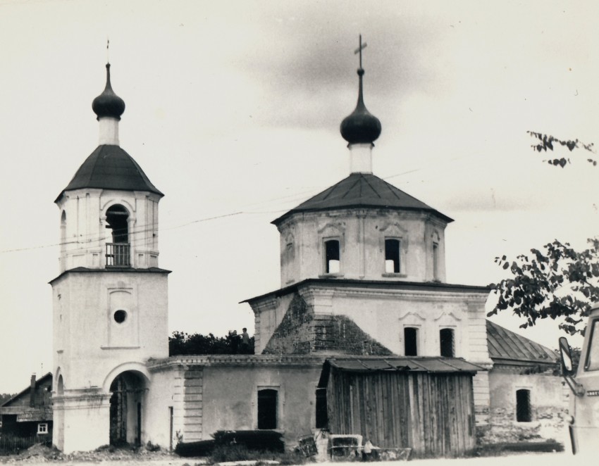 Власьево. Церковь Казанской иконы Божией Матери. фасады