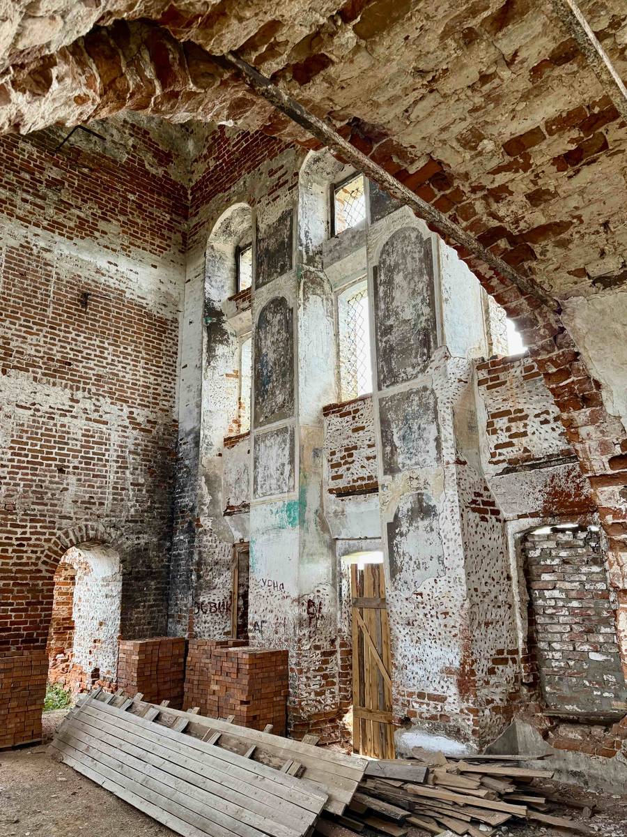 Церковь Вознесения Господня, Пантелеево (Ковровский район и г. Ковров, Владимирская область). интерьер и убранство