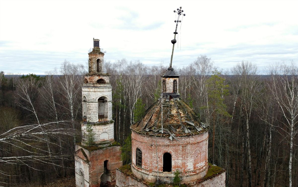 архитектурные детали. Церковь Преображения Господня, Погост Венец (Ковровский район и г. Ковров, Владимирская область)