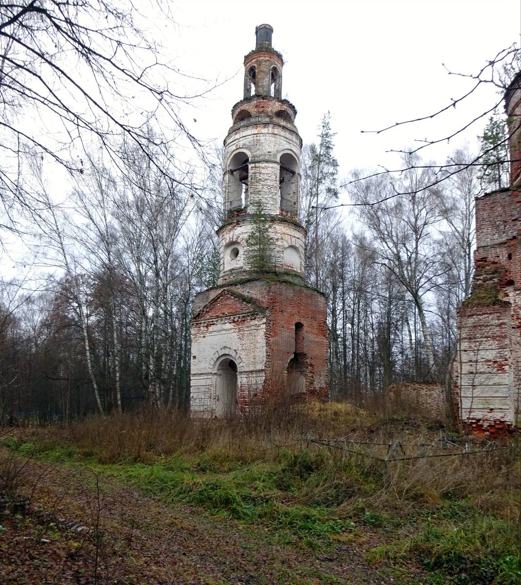 фасады. Церковь Преображения Господня, Погост Венец (Ковровский район и г. Ковров, Владимирская область)