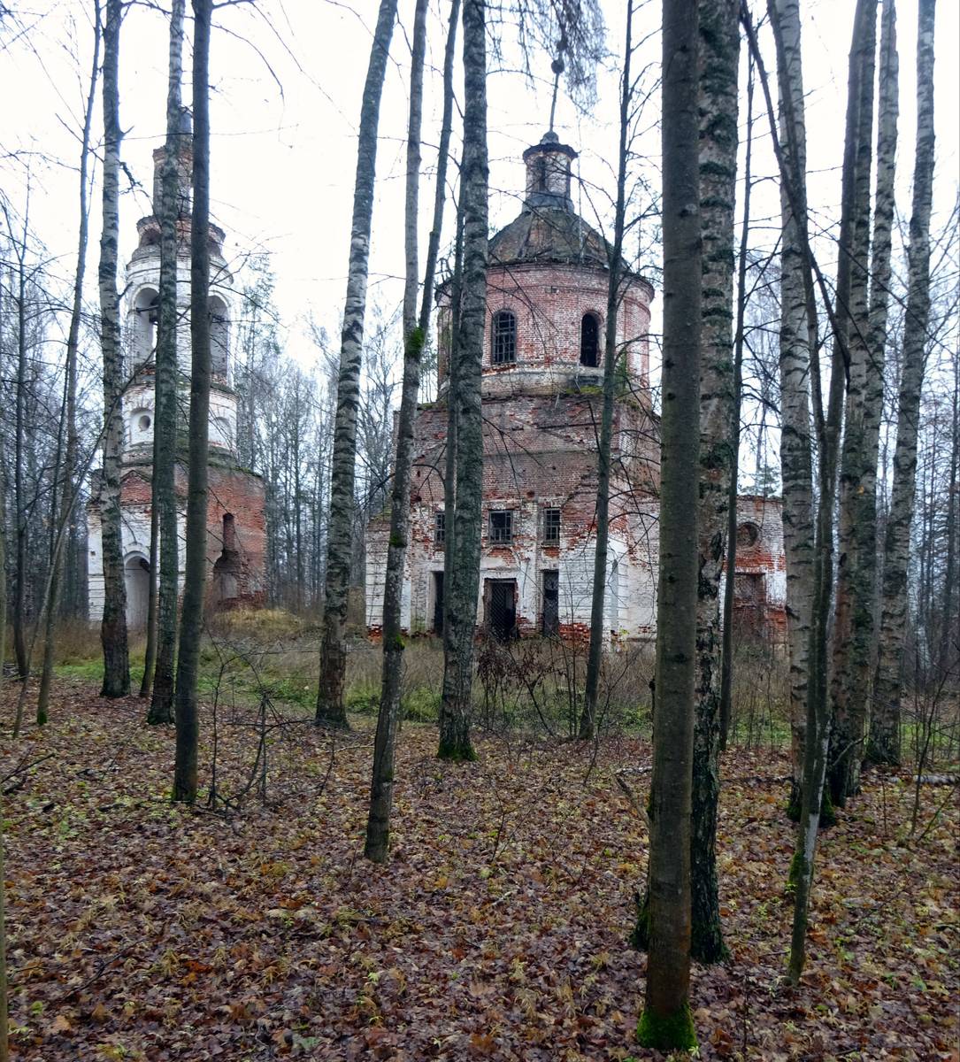 фасады. Церковь Преображения Господня, Погост Венец (Ковровский район и г. Ковров, Владимирская область)