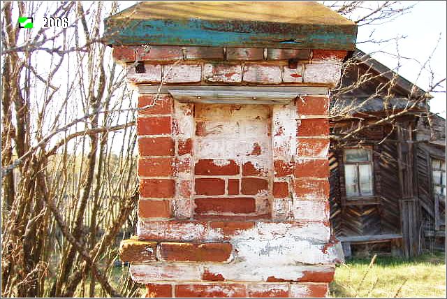 Часовенный столп, Жары (Вязниковский район, Владимирская область). архитектурные детали, Южный фасад фрагмент