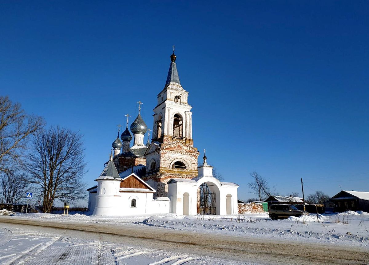 Церковь Рождества Пресвятой Богородицы, Троицкое Татарово (Вязниковский район, Владимирская область). фасады