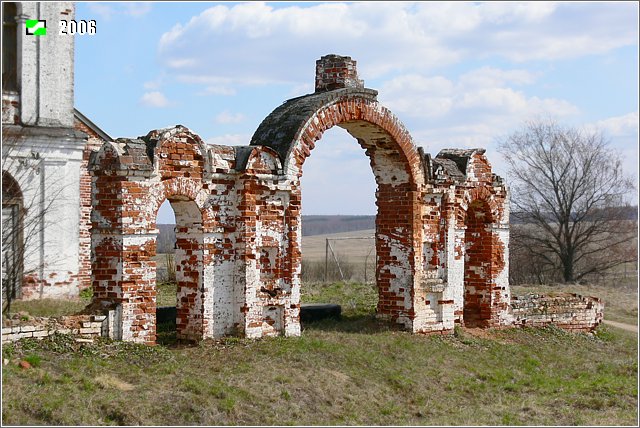 Церковь Сергия Радонежского, Пировы-Городищи (Вязниковский район, Владимирская область). дополнительная информация, Западные ворота ограды
