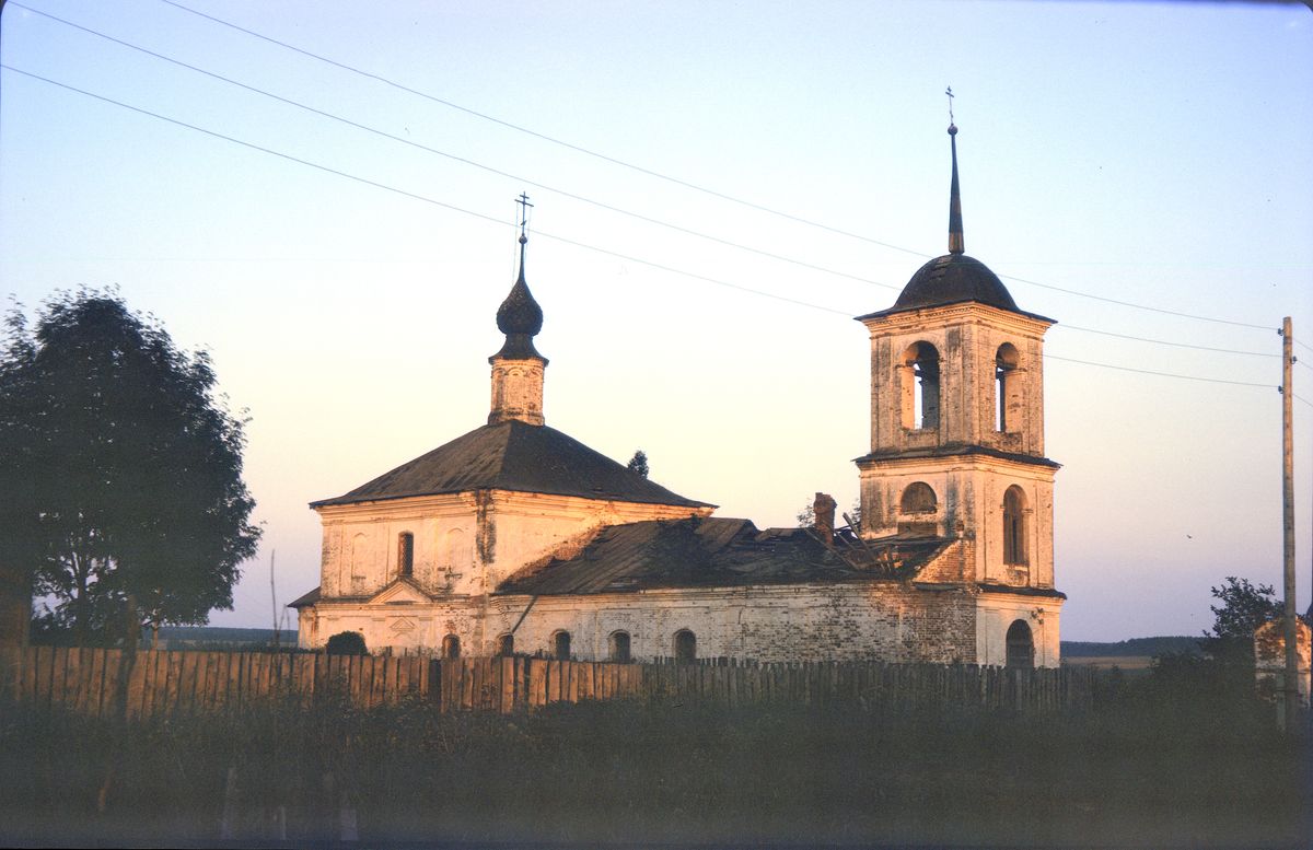 фасады. Церковь Сергия Радонежского, Пировы-Городищи (Вязниковский район, Владимирская область)