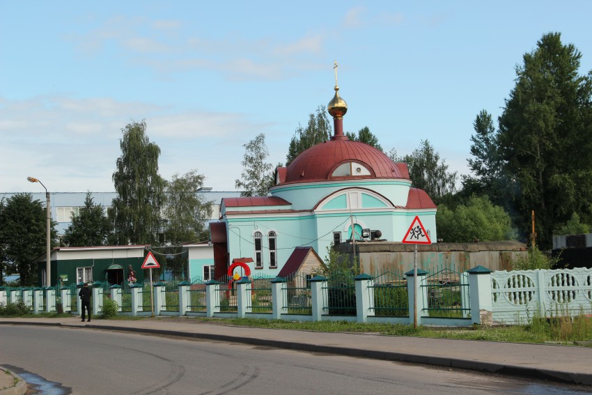 Церковь Ксении Петербургской, Тверь (Тверь, город, Тверская область). общий вид в ландшафте